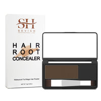 SEVICH Root Touch up, Hairline Powder with Brush, Instantly Conceals Hair Loss, Thinning Gray Hair Shadow Toppers for Women & Men, 48H Makeup Lasting, 8g Large Capacity Brown