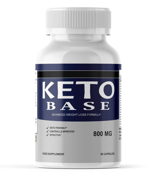 Keto Base Weight Management Capsules – All-Natural Vegan Supplement with Cinnamon Bark, Biotin, Guggul Extract, Weight Management Support, 60 Capsules, Slim Warriors