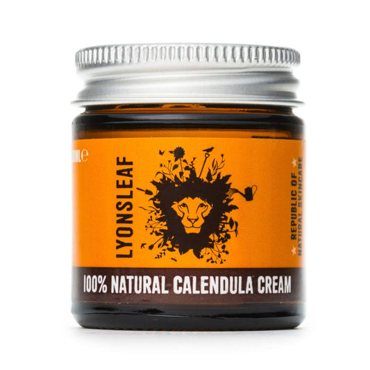 Lyonsleaf Calendula Cream 30ml - 100% Natural, Pure, Soothing Emollient Whipped and Luxurious, Fragranced with Essential Oils