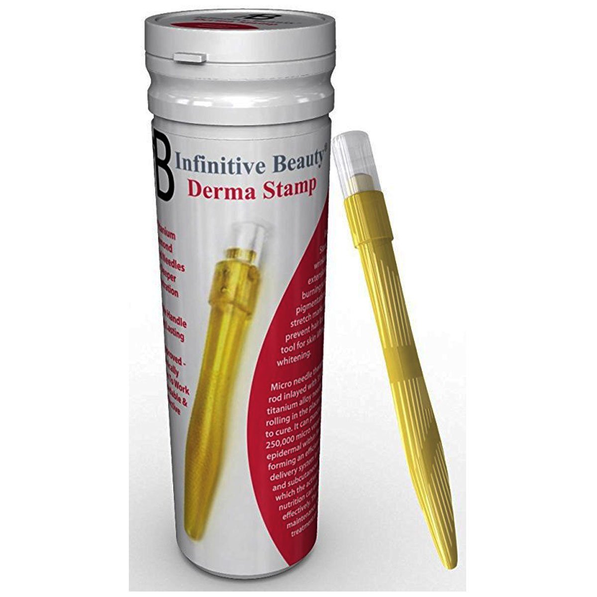 Infinitive Beauty Professional Titanium Microneedle Derma Needle Stamp (0.75mm)