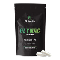 Nutrality Glynac Supplement 1000mg | Vegetarian | 120 Capsules
