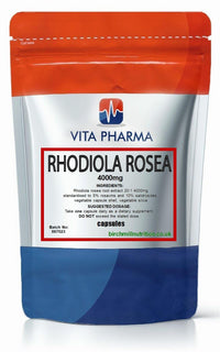 Vita Pharma VITA PHARMA Rhodiola Rosea 4000mg 30 Capsules