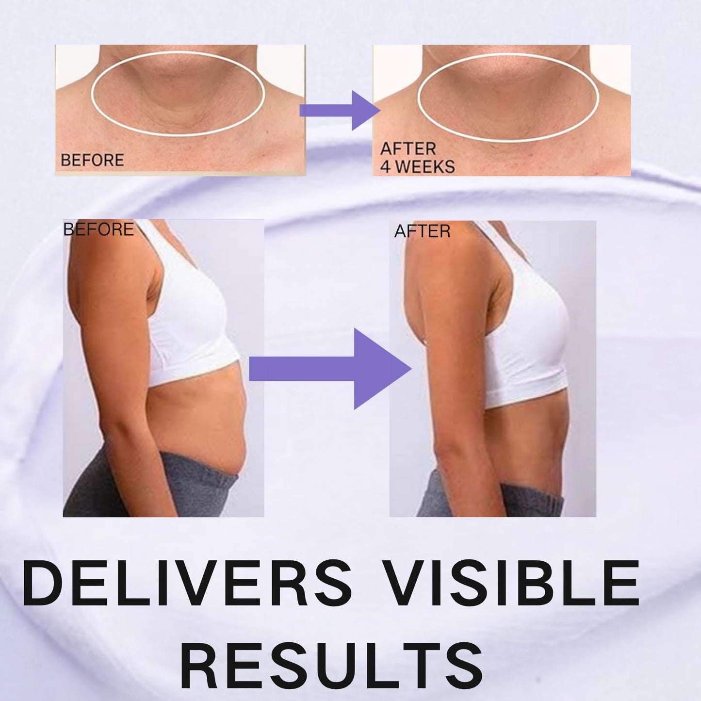 Overnight Skin Tightening Cream For Body- Overnight Toning Whip,Firming Body Lotion,Body Moisturizer for Skin Toning,Fast Absorbing,Reduce Fine Line,Smooth Skin,100g
