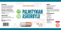 Hepatica Ascorbyl Palmitate 500mg 120 Vegan Capsules, 3rd Party Lab Tested, High Strength Supplement, No Fillers or Bulkers, Gluten and GMO Free