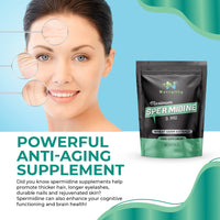 Nutrality Spermidine Supplement 5mg | For Men & Women | Wheat Germ Natural Supplement-Immune System & Cell Renewal-Longevity Support | Vegan | 60 Capsules