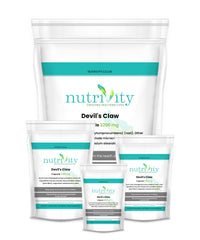 Devil's Claw 2200mg Joints Aches Support Supplement by Nutrivity 30 Capsules
