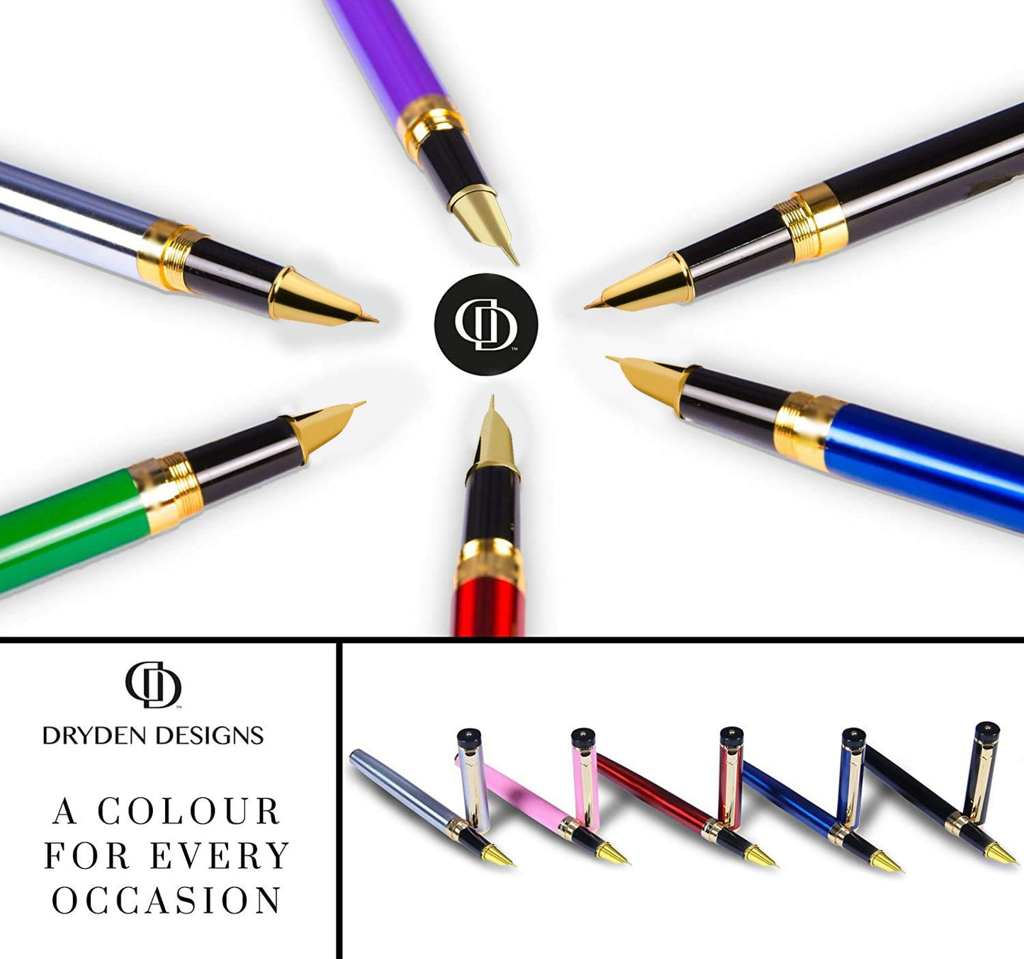 Dryden Designs Replacement Fine Nib Pack of 3