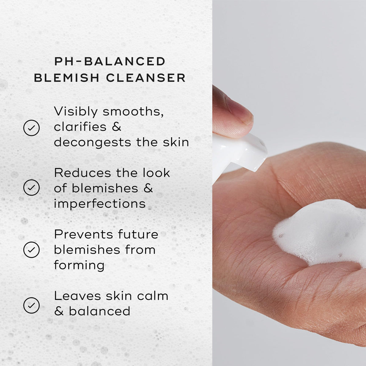 Medik8 Clarifying Foam - Refreshing AHA/BHA Blemish Cleanser - Hydrates & Smooths - For Blemish-Prone Skin - 150ml