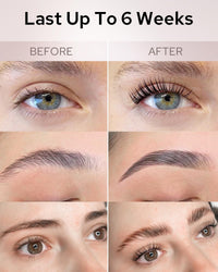 Libeauty Lash Lift Kit, Brow Lamination & Eyelash Perming Kit, Smooth-Flow Tube Design Beginner Friendly, Effective Salon Curl Results and Lasted Up 1 Month