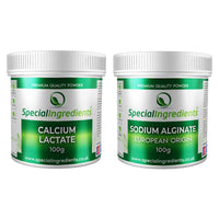 SPECIAL INGREDIENTS Special Ingredients Molecular Gastronomy Ingredients Calcium Lactate 100g and Sodium Alginate 100g