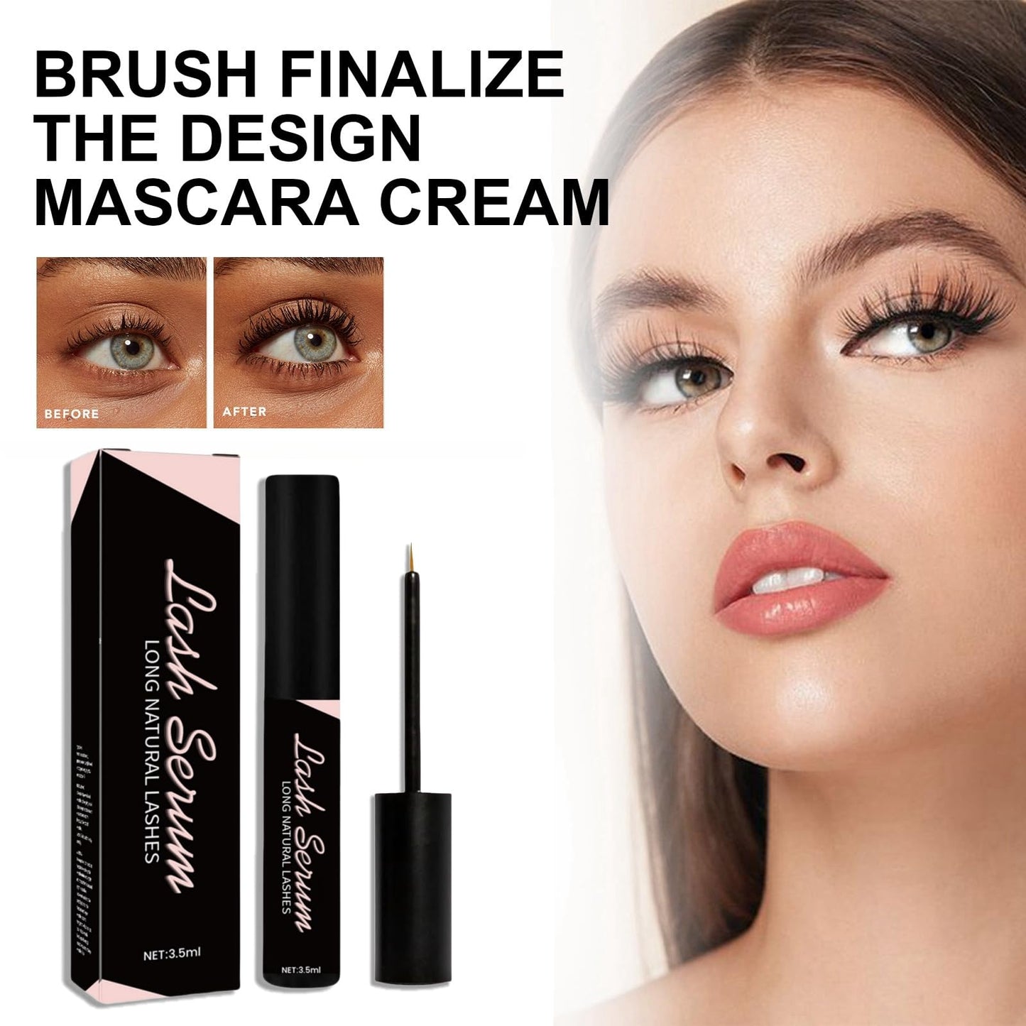 Sins-N Lashes Eyelash Serum,Sins-N Eyelash Growth Serum,Lashes Eyebrow Enhance,Eye Lash Serum Growth,Eyelash Serum for Growth and Thickness,Eyelash Serum,Lash Growth Serum,Eyebrow Growth Serum