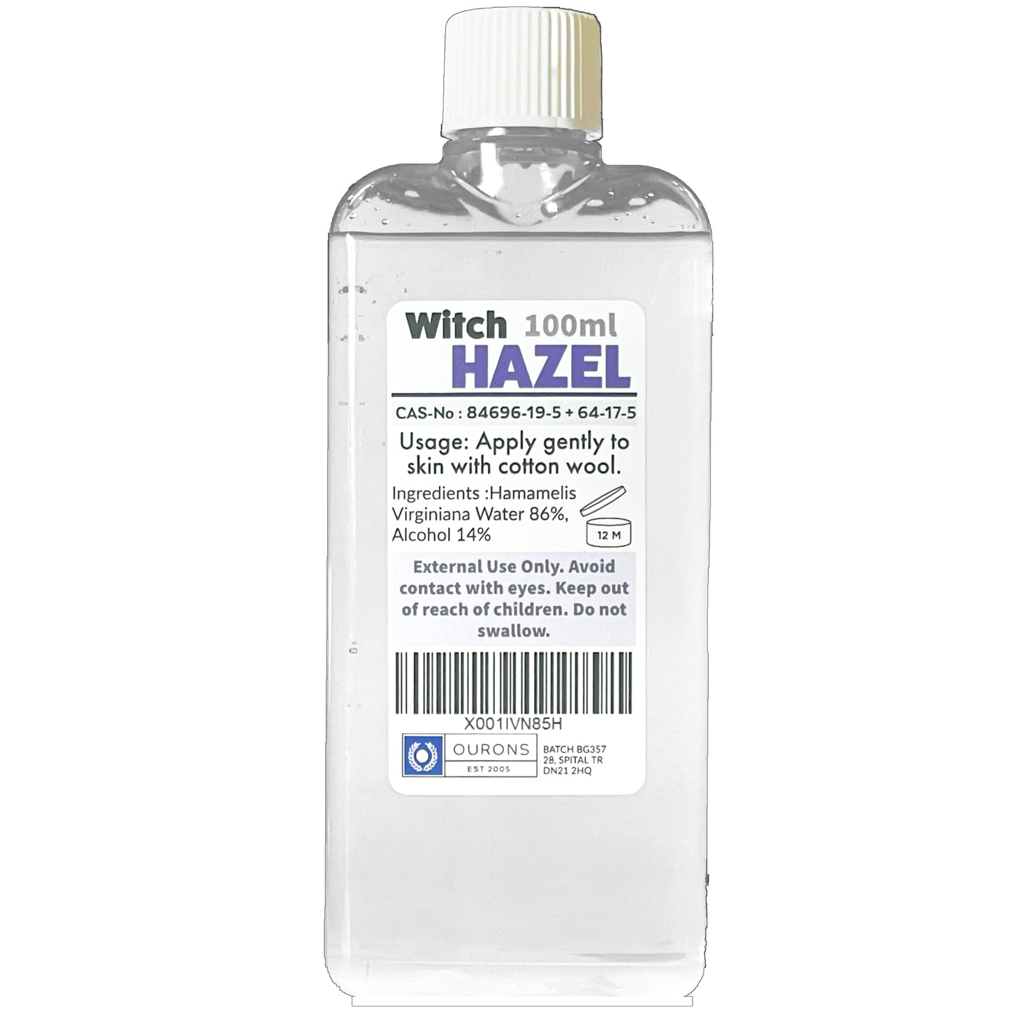 100ml Witch Hazel Liquid