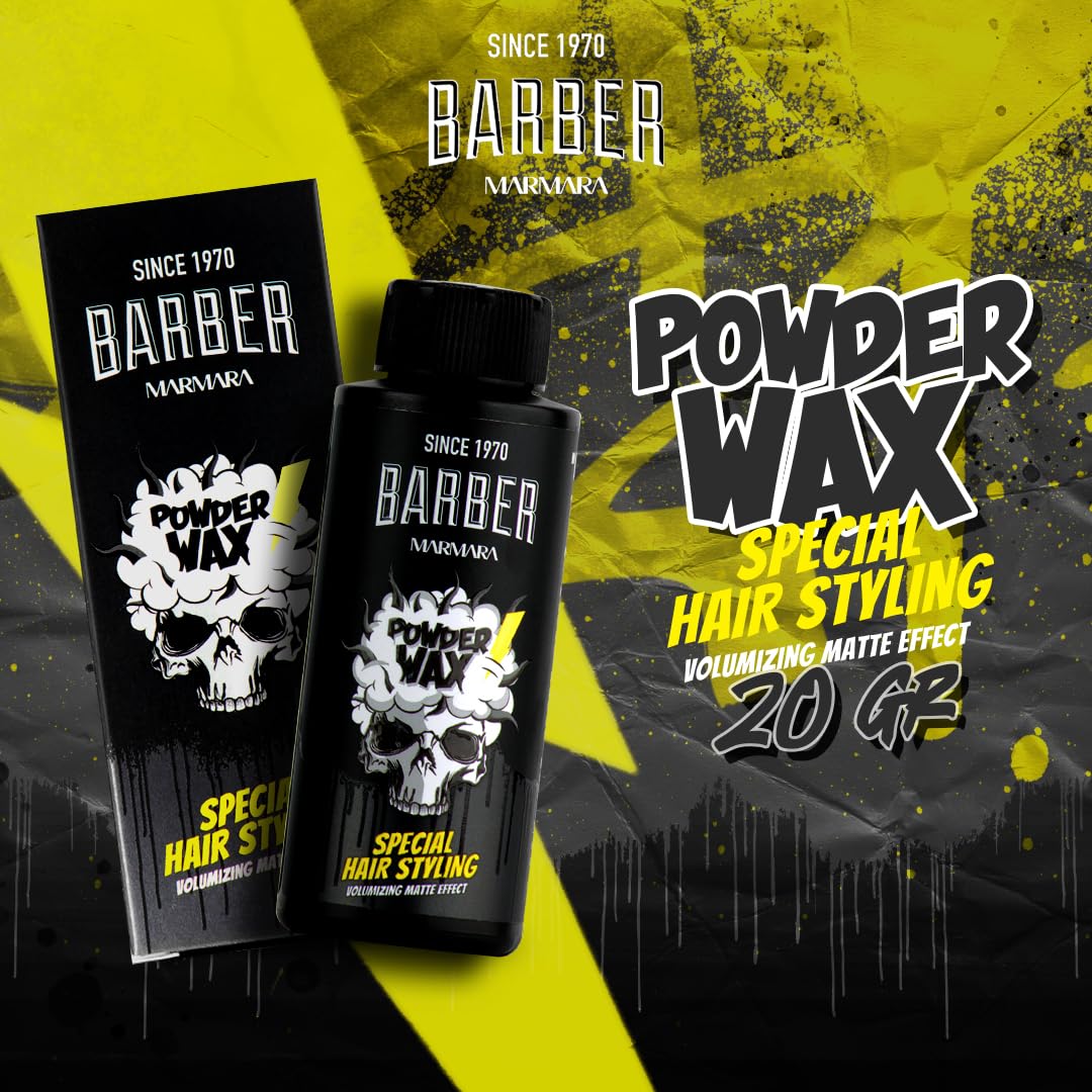 barber marmara Barber Marmara Powder Wax Volumising Hair Styling Powder Matte 20g