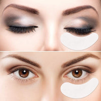 Sunallwell Under Eye Gel Pads 50 Pairs lash pads Under Eye Patches Isolation Eyelash Extension Pads Lint Free Beauty Mask Tool Makeup for Pro Salon and Individual（Premium Quality）