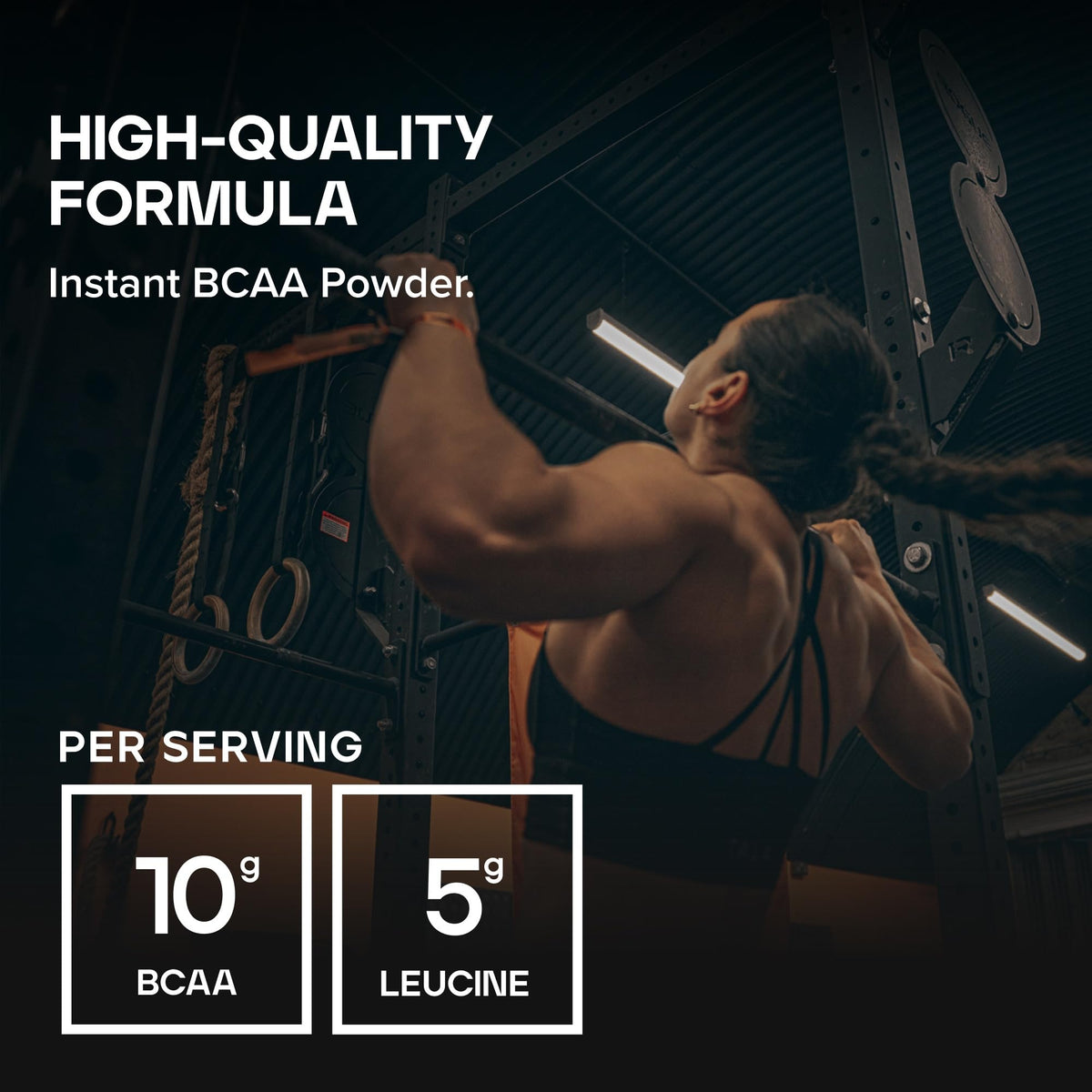 Bulk Pure Instant Branched Chain Amino Acids (BCAA) Pow, Unflavoured, 500 g