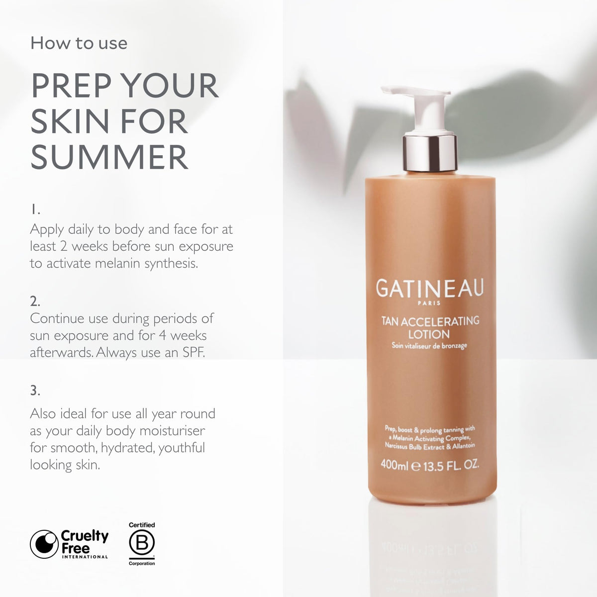Gatineau GATINEAU Tan Accelerating Lotion 200ml