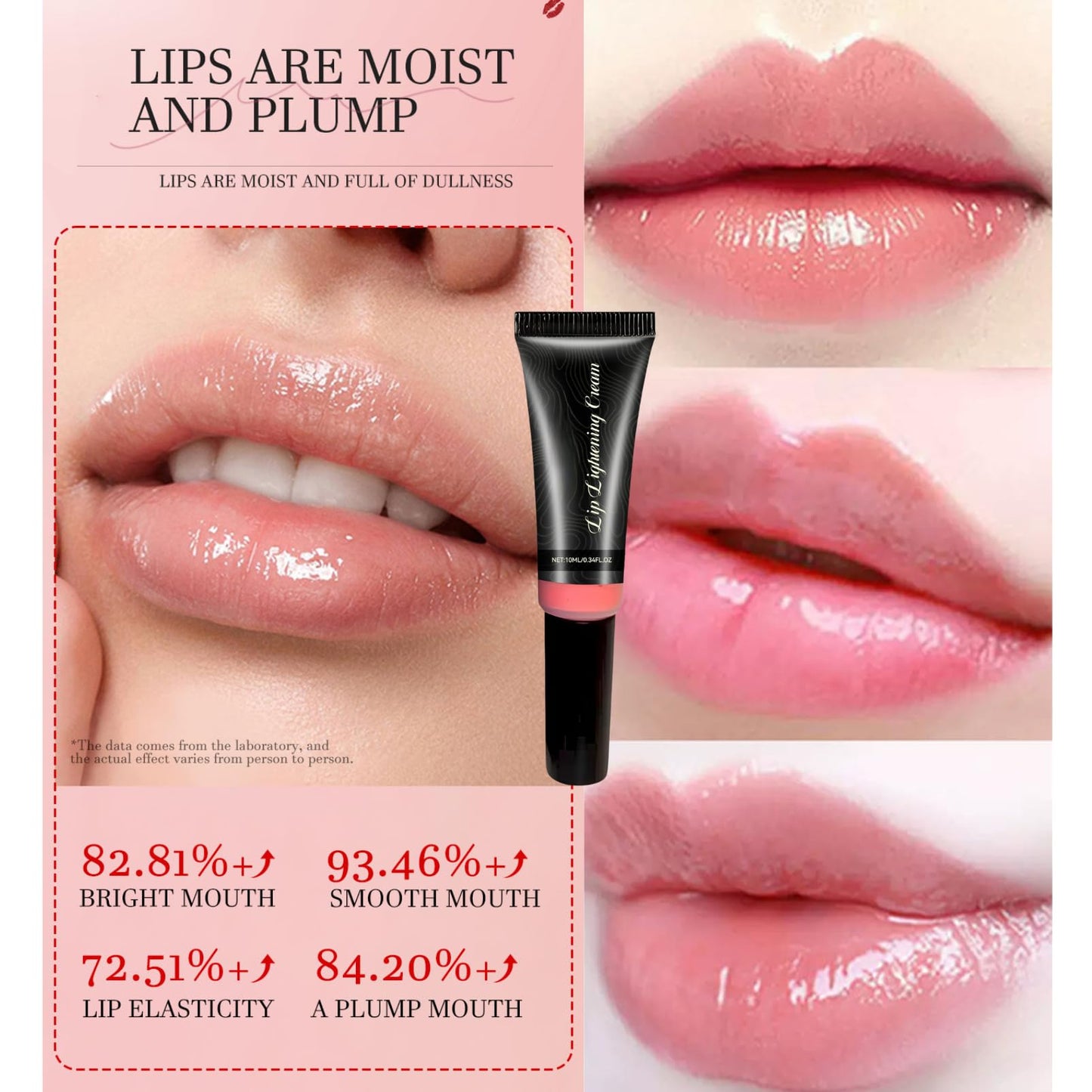 SHEBEEDO Lip Lightening Cream for Dark Lips,Deep Moisturizing Lip Lightening Cream,Advanced Lightening Formula Lip Highlighter,Lips Bleaching Balm,Visible Results with Regular Use