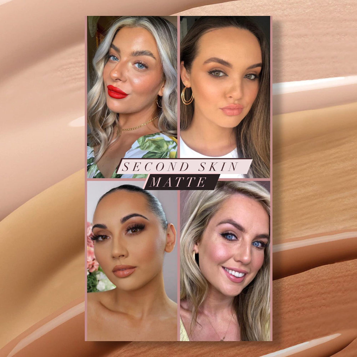 SCULPTED by Aimee Connolly Second Skin Mineral Matte Liquid Foundation from Sculpted by Aimee (Light Beige 3.9) - Medium Coverage Foundation with SPF 50, 32ml Cruelty-Free, Vegan
