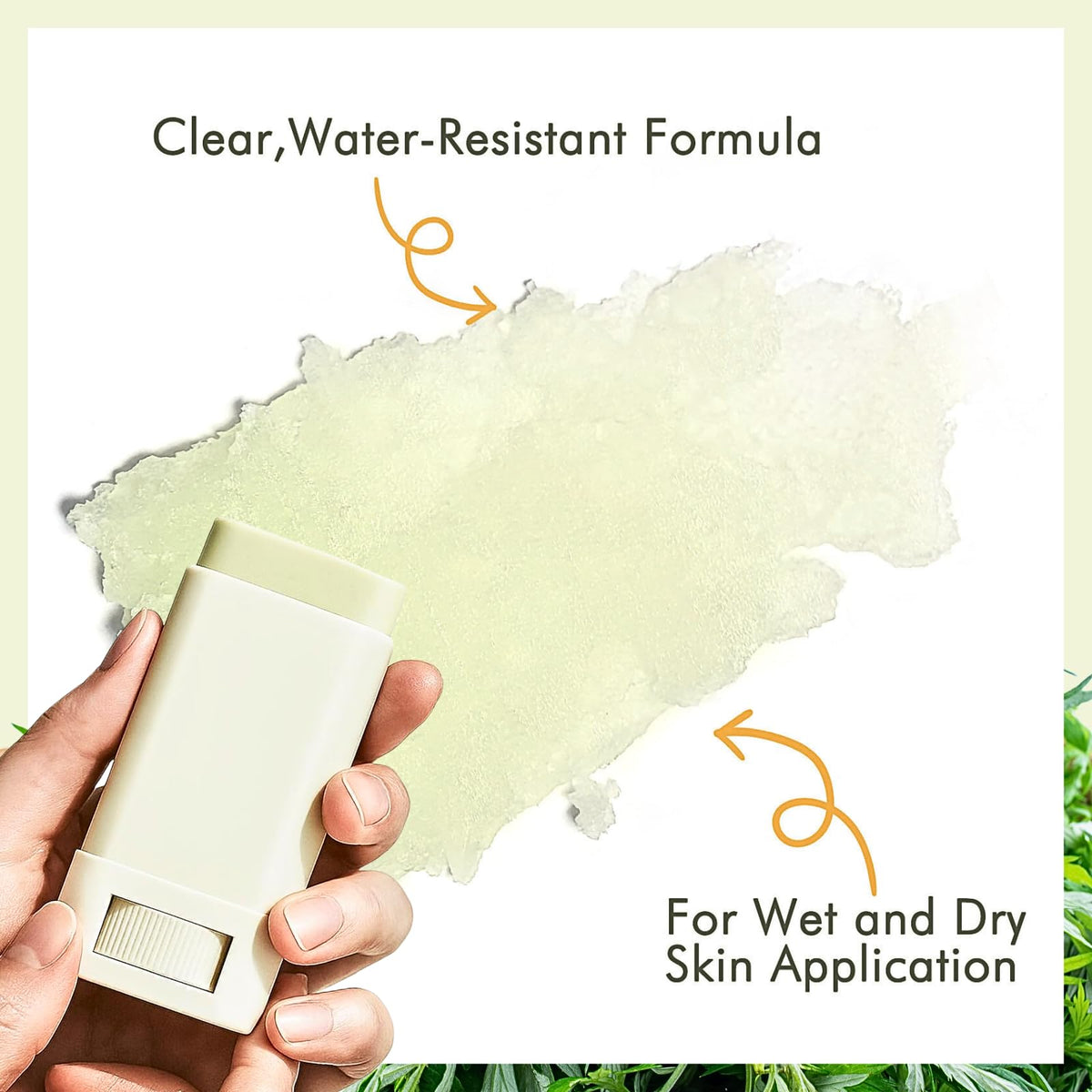 TBeautfave Matte Sun Stick SPF 50: Mugwort+Rice, Sunscreen Stick for Face & Body, Natural Roll on Sunscreen SPF 50, Waterproof Sun Cream Factor 50, Silky & Smooth, No White Cast, 15g