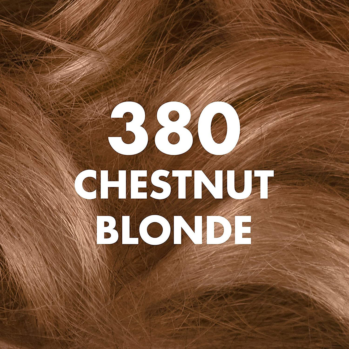 DarkandLovely Dark and Lovely Fade Resist Permanent Hair Colour Hair Dye Up To 100 Percent Gray Coverage Brilliant Shine (Chestnut Blonde 380)