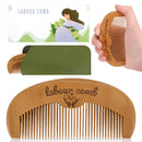 Kaempe Labour Birthing Comb, Wooden Birth/Wave Comb, Labour/Postpartum Essentials, Perineal Massage Tool, Hospital Bag Essentials, After Birth for Mum