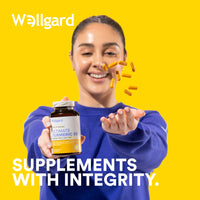 Turmeric Capsules High Strength by Wellgard, Turmeric 95, Curcumin, Made in UK