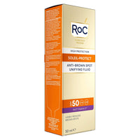 RoC Soleil-Protect Unifying Fluid Anti-Brown Spots SPF50 - Face Sunscreen - 50 ml