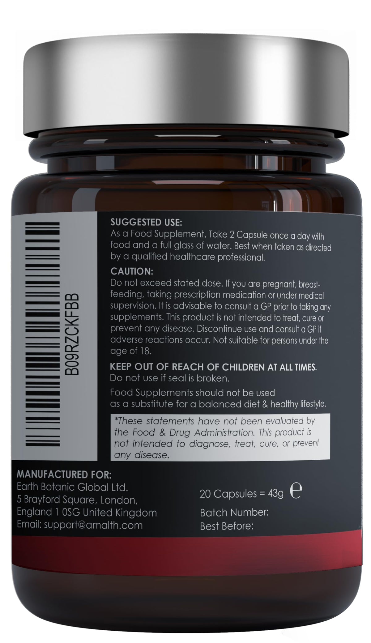 AMALTH Colon Cleanse 10 Day Detox - Supports Weight Loss - Eliminates Toxins - Relieves Constipation & Bloating - Probiotics for Gut Health - Herbal Stool Softener- Promotes Regularity