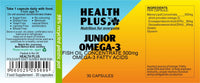 Health Plus Junior Omega-3 500mg (18:12)