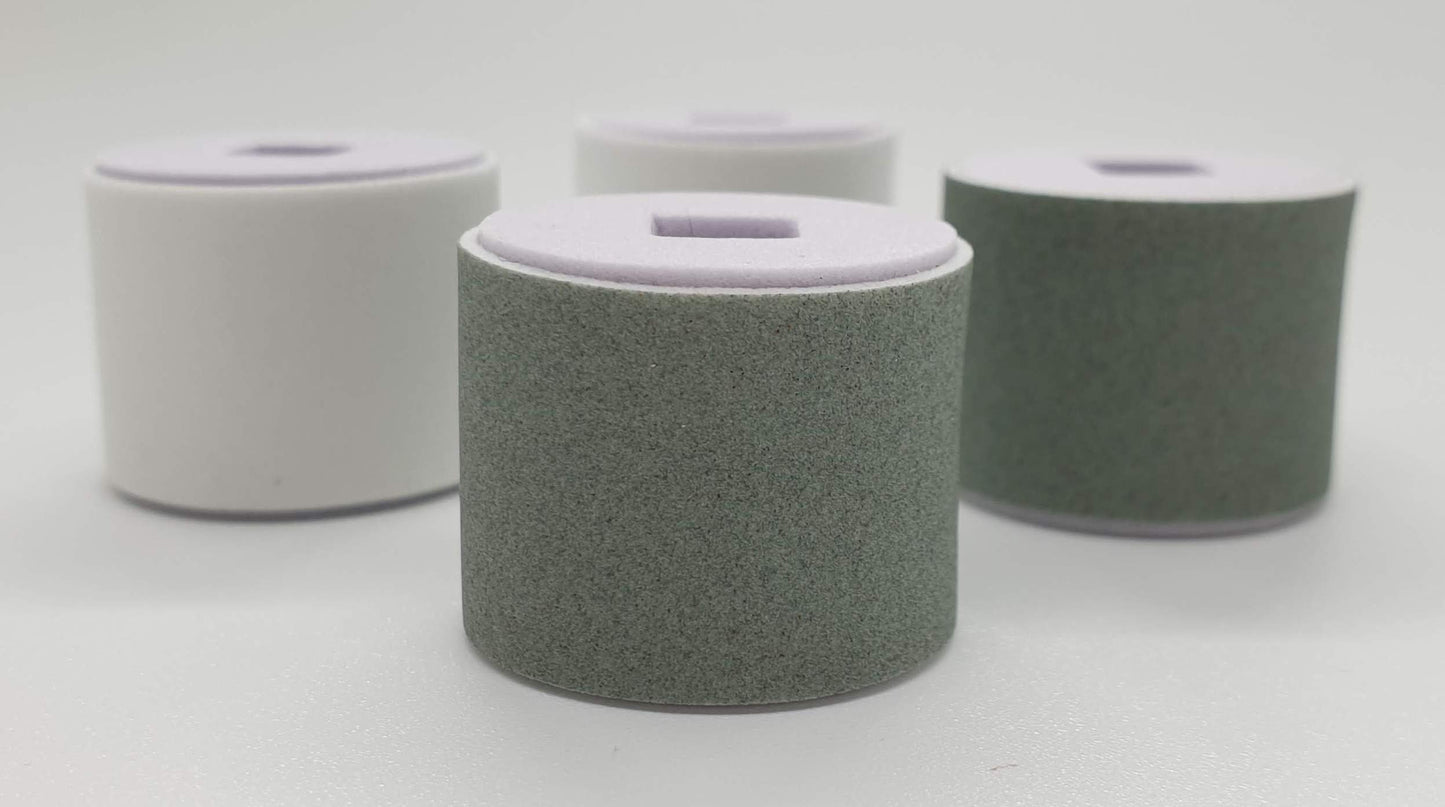 Mufira Replacement Rollers for Electric Nail Buffer Polisher Refill File Rolls