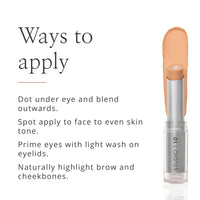 Studio10 Dual Ended Under Eye Corrector & Brightener – Light Shade, Peach Toned Dark Circle Concealer with Hydrating Skincare for Mature Dry Skin