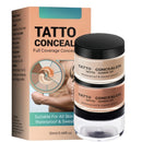 Mubuni 2 Color Tatto Cover Up Makeup,Waterproof Tatto Cover Up Cream,Full Coverage Body Makeup Set,Body Ma/keup Concealer Set,Tat/to Conce/aler Full Coverage,Two Color Sweatproof Cover Up Concea/ler S/et