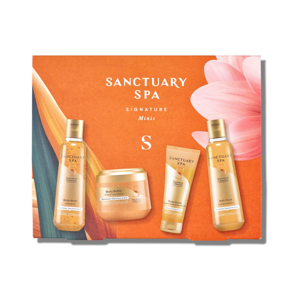 SANCTUARY Sanctuary Spa Signature Minis Gift Set, Vegan, Gift For Women, Birthday Gift, Womens Gift Sets, Self Care Gift