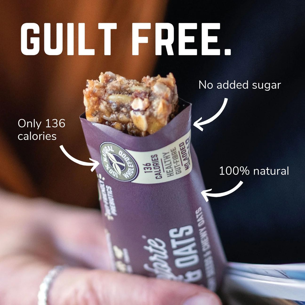 Veloforte Oat Snack Bars For Daily Health | Delicious, gut-healthy whole-food bars made with real fruits and seeds. Zero artificial ingredients, Zero added sugar | Variety | 12-pack