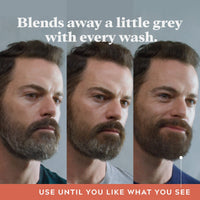 Just For Men Control GX Beard Wash, Reduces Grey With Each Wash For Subtle, Natural-Looking Results – All Shades, 118 ml