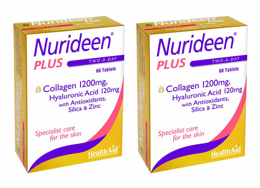 HealthAid Nurideen Plus Pack of 2 x 60 Tablets (120 Tablets) 803231AM2-1