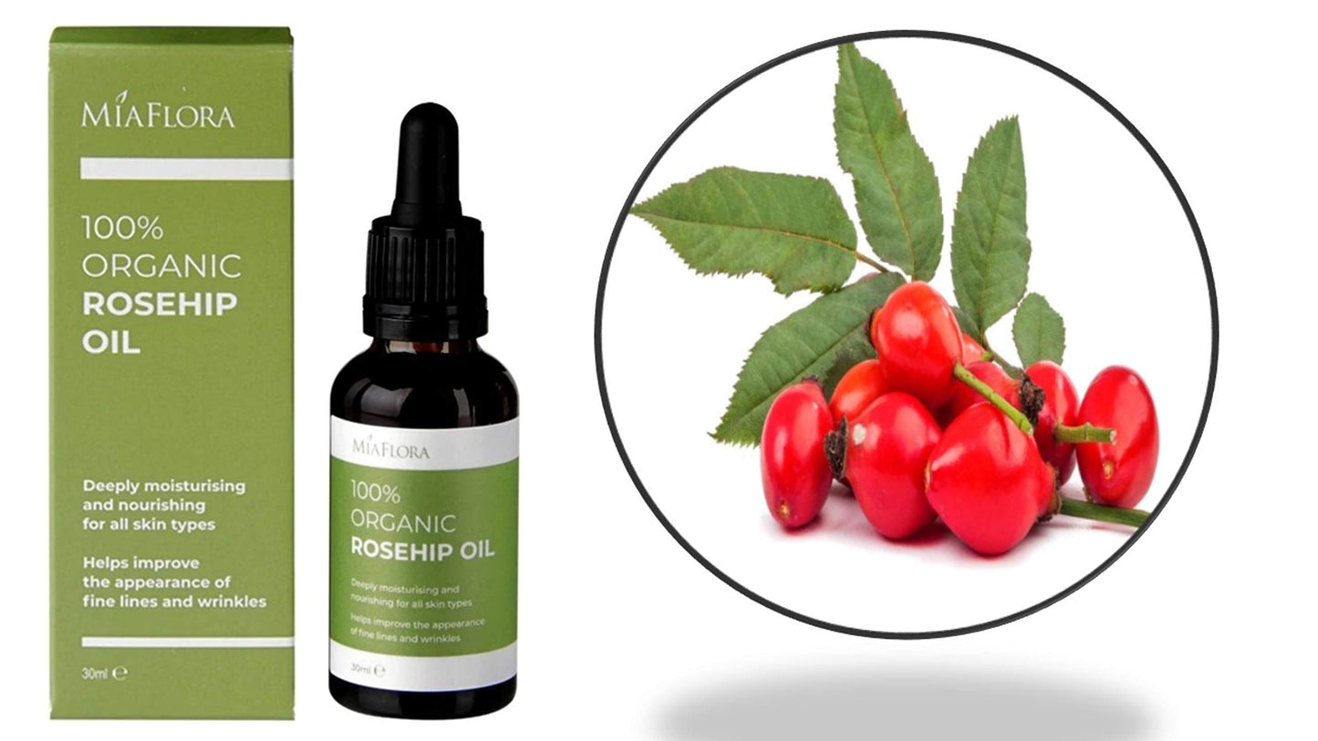 Miaflora Organic Rosehip Oil 30ml