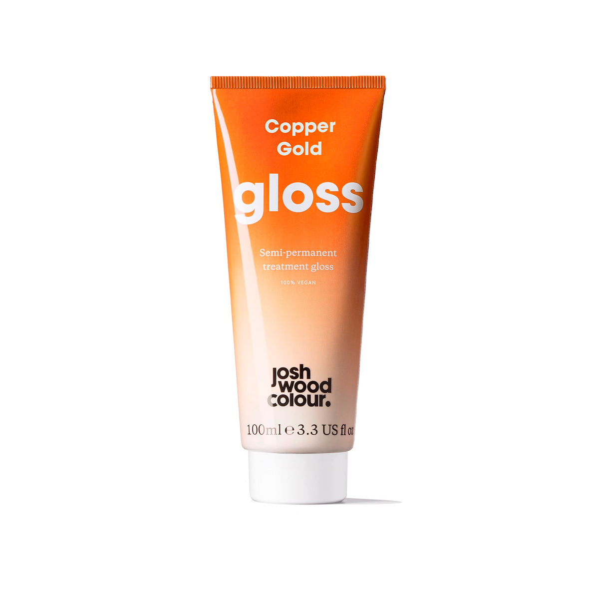 Josh Wood Colour Josh Wood Hair Gloss (Copper) - Semi-permanent gloss, creates strawberry blonde or adds golden tones to light brown hair - Lasts up to 6 washes - 100% Vegan - Cream (100ml)