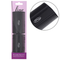 Fine Lines - Head Lice Comb, Pack of 2 - Professional Nit Combs - Nit Comb Kids and Adults