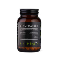 KIKI HEALTH KIKI Health - Resveratrol, Antioxidant - Dried Giant Knotweed Extract - Contains 98% Trans-resveratrol - for Cardiovascular Health, Youthful Ageing and Vitality - 60 Vegicaps