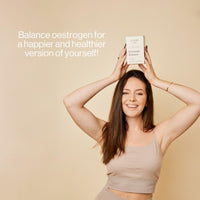 Hormone Balance - Estrogen Detox for Women with Iodine, Chinese Angelica, Bladderwrack with Chlorella and Lemon Balm - 3 Month Supply Capsules by Tummy Tox