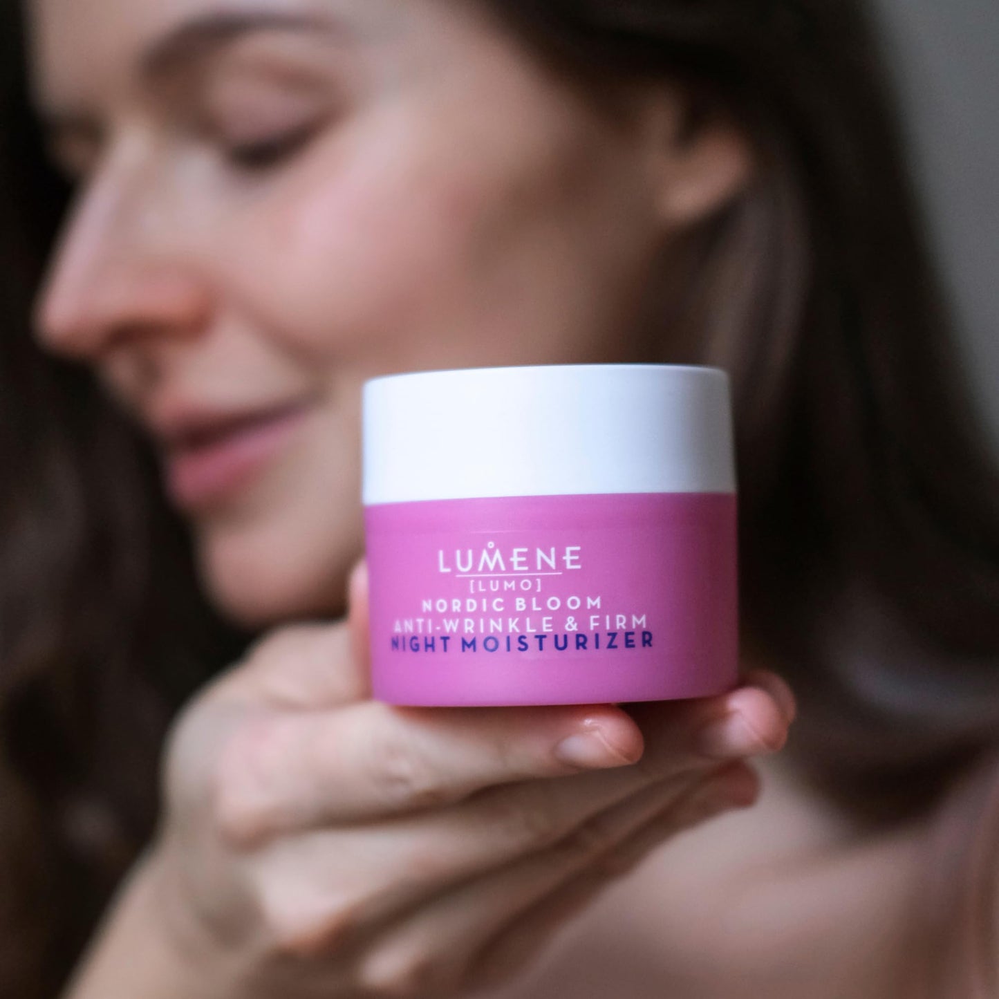 Lumene LUMENE Nordic Bloom [LUMO] Anti-Wrinkle & Firm Night Moisturizer | Rejuvenates Skin Overnight with Pre-Retinol Complex & Nordic Lingonberry | Smooths, Firms & Boosts Radiance | Vegan Formula | 50 ml