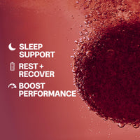 Tonic Health Rest and Recovery Effervescent Tablets - 300mg Elemental Magnesium, Ashwagandha, Lemon Balm - No Sugar, Magnesium Glycinate - Relax and Recharge, Calming Cherry 60 Count