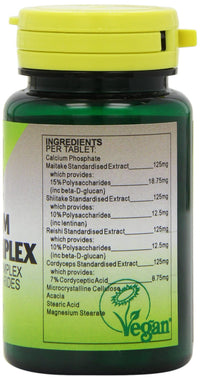 Health Plus Mushroom Extract Complex General Well-being Supplement - 60 Tablets