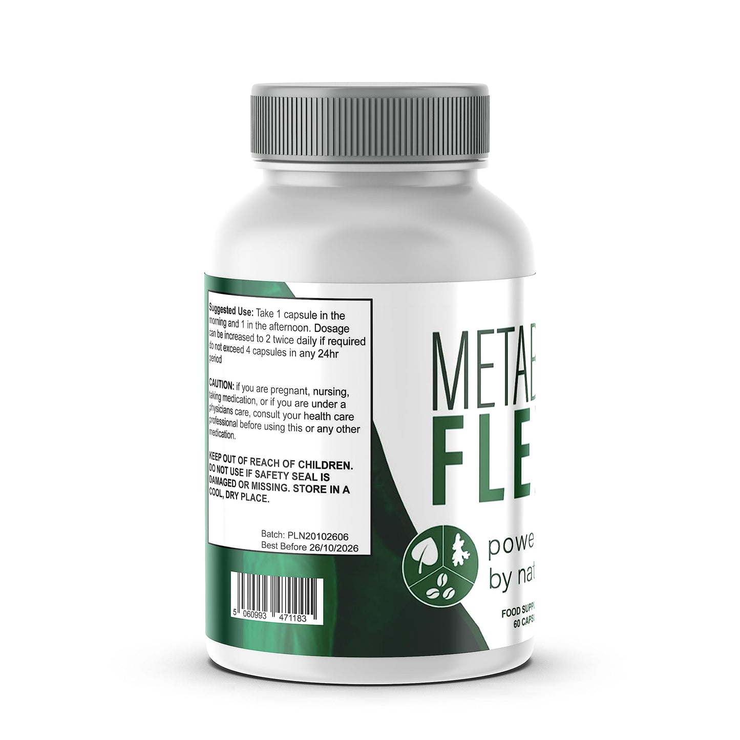 METABO Flex Support Powered by Nature - 60 Capsules / 1 Month Supply