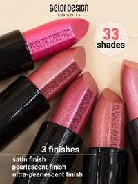 Belor Design BelorDesign Party New Lipstick – Satin & Pearl Finish | 4.3 g Moisturizing Belarusian Lipstick with Avocado & Cocoa Butter | Wide Shade Range (tone 131 smoky rose, one size)