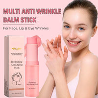 Trendyfave Hydrating Wrinkle Multi Balm Stick - Anti-Aging Multi Eye Balm Stick, Hydrating Lip Balm, Wrinkle Balm Multi Balm For Diminishing Face Lip & Eye Wrinkles - Moisture Stick For Daily Skin Care