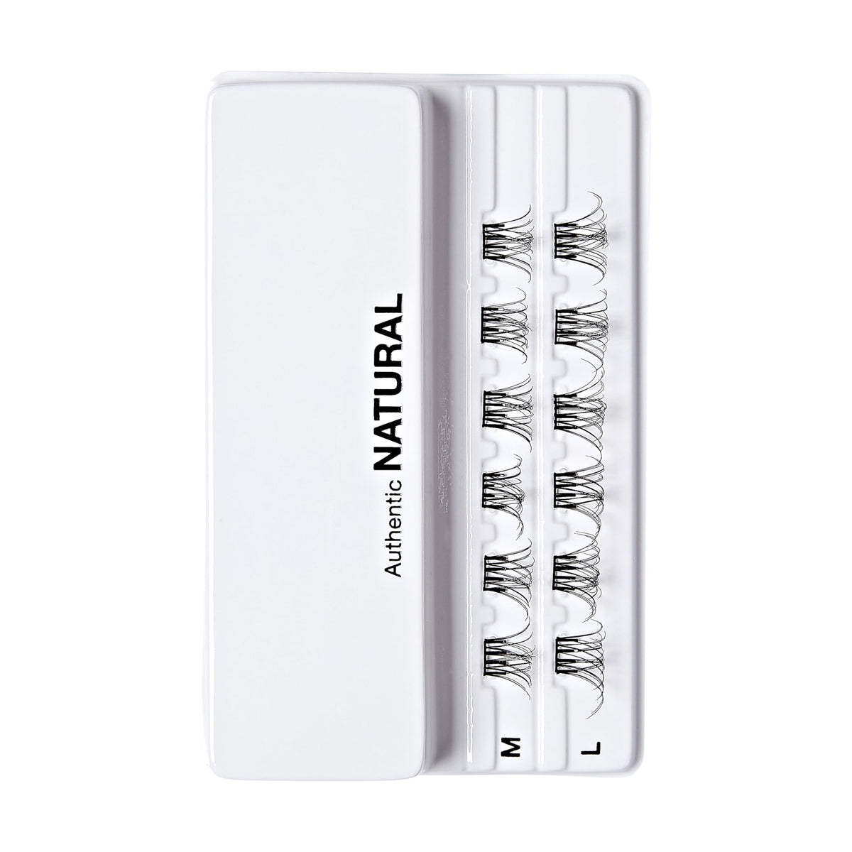 imPRESS Press-On Falsies Eyelash Clusters, Natural, Authentic