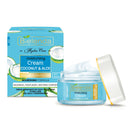 Hydra Care Coconut and Aloe Moisturizing Light Cream for Dry and Dehydrated Skin Bielenda