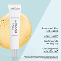 Remescar Neck and Décolleté Cream 40ml – Reduces Wrinkles & Sagging – Clinically Proven Temporary Lift That Smooths Lines & Imperfections – Instant Firming Effect – Stimulates Collagen Production